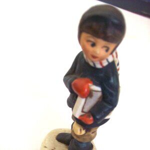 Norman Rockwell Small Figurine School Days- Vintage 1979